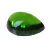 6x4 mm Green Pear Chrome Diopside in AAA Grade