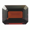 Rhodolite Garnet Faceted Raspberry Red Octagon Cut 11.9X9.9mm
