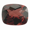 Rhodolite Garnet Faceted Raspberry Red Cushion Cut 14.4X11.4 m