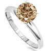 0.75 Carats Champagne Diamond Ring in 14k Gold