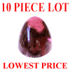 2 mm Bullet Cabochon Garnet AAA Grade 10 pc Lot