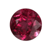 4 mm Round Faceted Rubellite 10 piece Lot A Grade