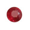 2.75 mm Round Shape Ruby in AA Grade
