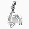 0.09 ct. VS Diamond Pendant in 18K Gold
