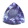 9 mm Trillion Tanzanite in Light Grade