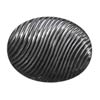 26x18 mm Carvings Oval Black Onyx in Opaque Grade