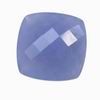 14 mm American blue Cushion Chalcedony in AAA grade