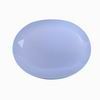 90 Cts. American blue Oval Chalcedony in AAA grade