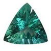 16mm Trillion shape Neon Green Fluorite