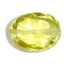 12x10 mm Faceted Oval Golden Green Quartz