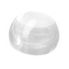 7 mm Cabochon Round White Rainbow Moonstone
