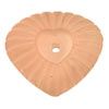 27x22 mm Carvings Heart Rose Quartz in AAA Grade