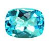 10x8 mm Long Cushion Checker Board Swiss Blue Topaz AAA Grade