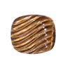 16 x 14 x 6 mm Carved Cushion Brown Tiger Eye