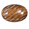 30x20 mm Carved Oval Brown Tiger Eye