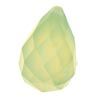 18 x 12 mm Faceted Briolette Light Green Prehnite