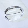 20x15 White Oval Rock Crystal Quartz in AAA grade