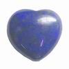 4 mm Heart Iolite Cabochon in A Grade