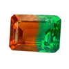 28x20 mm Octagon Shape Simulated Citgreen in Fine Grade