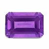 18x13 mm Octagon Shape Simulated Amethyst in Super Fine Grade