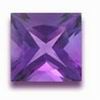 3 mm Square Shape African Amethyst in AAA Grade