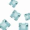 5 Cts Square light Medium Aquamarine Lot (3.5 mm)