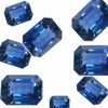 5 Cts Emerald Cut Blue Sapphires A Grade Lot Size 8x6 mm