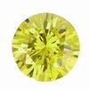 2.5 mm Round Canary Diamond SI2 Clarity