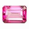 6X4 mm Emerald Cut Pink Sapphire in A Grade