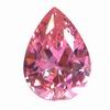 4x3 mm Pear Pink Sapphire in A Grade