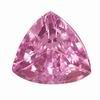 5.75 mm Trillion Pink Sapphire in AA Grade