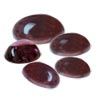 Oval Cabochon Rhodolite Garnet Lot Size 11x9 mm