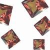 100 Carats Square Padparadscha Sapphire Commerical Lot 1-3 mm